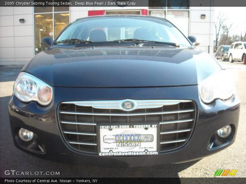 Deep Blue Pearl / Dark Slate Gray 2005 Chrysler Sebring Touring Sedan