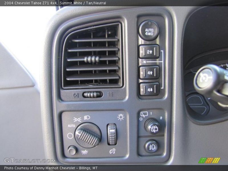 Summit White / Tan/Neutral 2004 Chevrolet Tahoe Z71 4x4