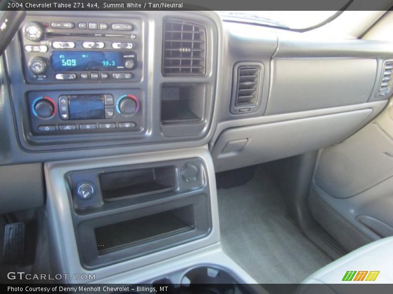 Summit White / Tan/Neutral 2004 Chevrolet Tahoe Z71 4x4
