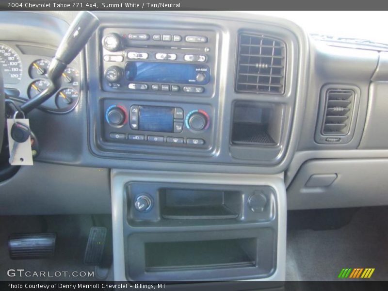 Summit White / Tan/Neutral 2004 Chevrolet Tahoe Z71 4x4