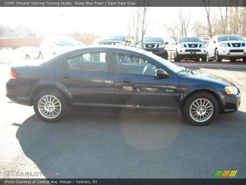 Deep Blue Pearl / Dark Slate Gray 2005 Chrysler Sebring Touring Sedan
