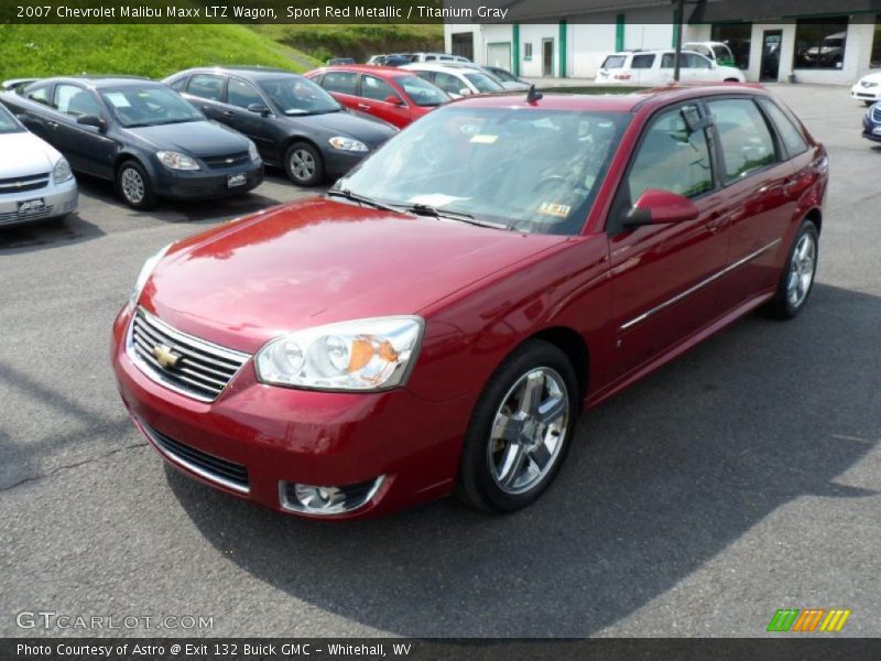 Sport Red Metallic / Titanium Gray 2007 Chevrolet Malibu Maxx LTZ Wagon