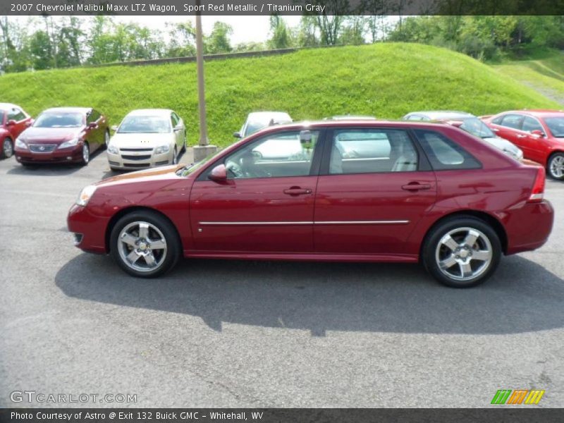 Sport Red Metallic / Titanium Gray 2007 Chevrolet Malibu Maxx LTZ Wagon