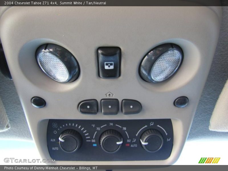 Summit White / Tan/Neutral 2004 Chevrolet Tahoe Z71 4x4