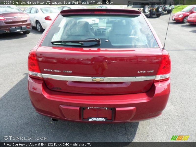 Sport Red Metallic / Titanium Gray 2007 Chevrolet Malibu Maxx LTZ Wagon