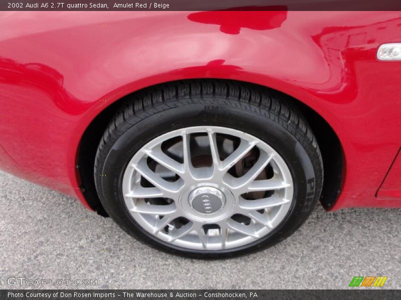 Amulet Red / Beige 2002 Audi A6 2.7T quattro Sedan