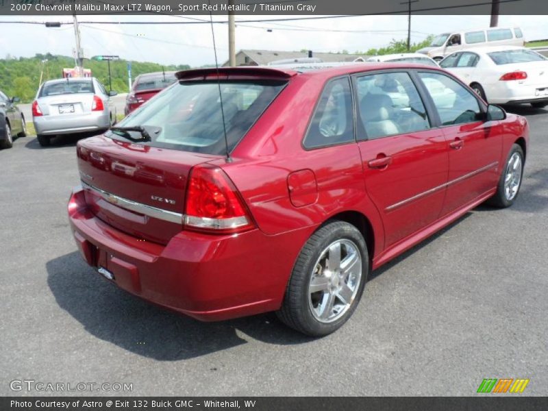 Sport Red Metallic / Titanium Gray 2007 Chevrolet Malibu Maxx LTZ Wagon