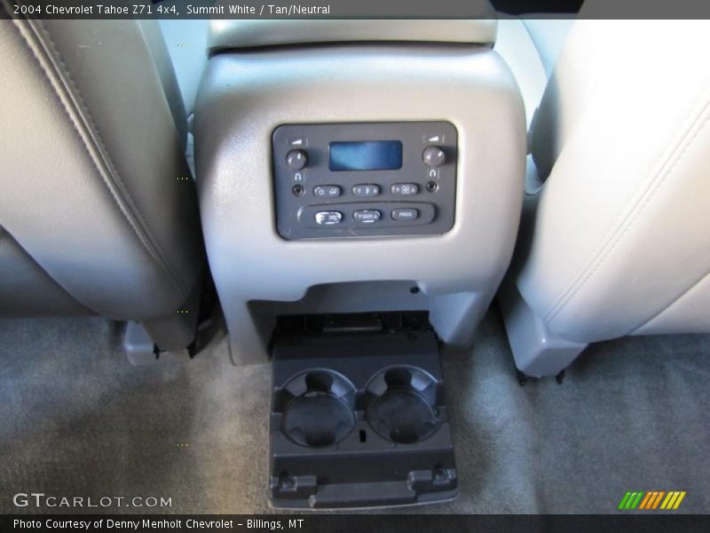 Summit White / Tan/Neutral 2004 Chevrolet Tahoe Z71 4x4