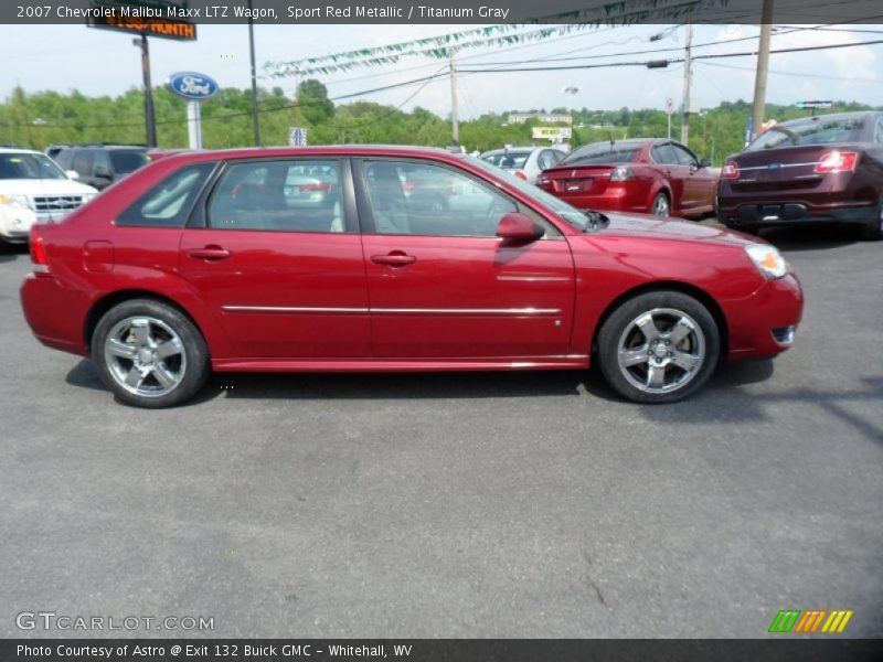 Sport Red Metallic / Titanium Gray 2007 Chevrolet Malibu Maxx LTZ Wagon