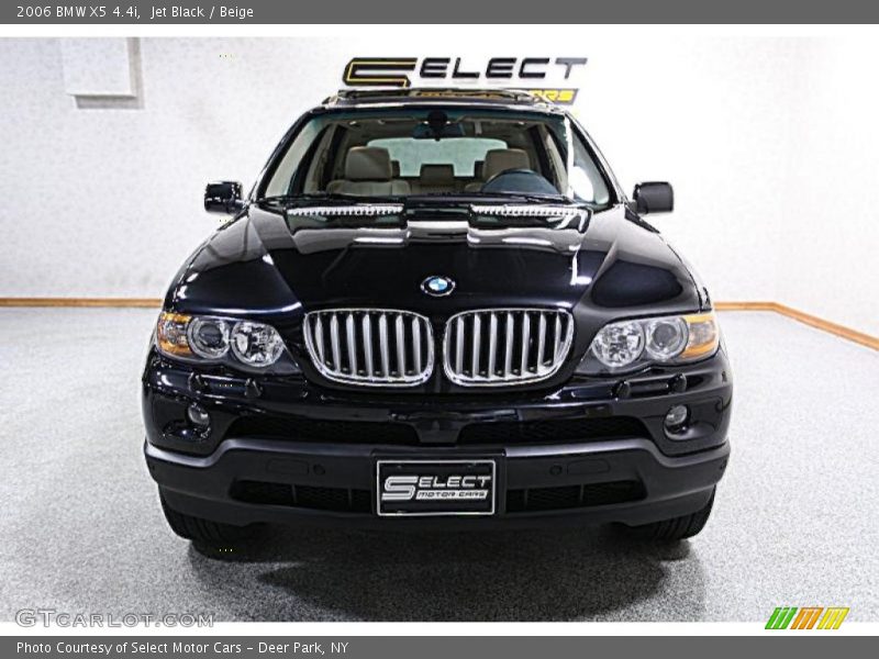 Jet Black / Beige 2006 BMW X5 4.4i