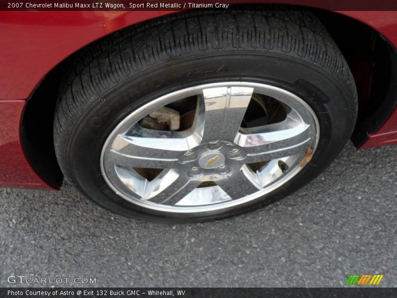 Sport Red Metallic / Titanium Gray 2007 Chevrolet Malibu Maxx LTZ Wagon