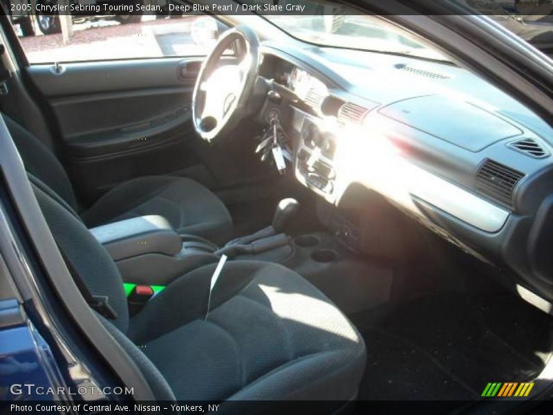 Deep Blue Pearl / Dark Slate Gray 2005 Chrysler Sebring Touring Sedan