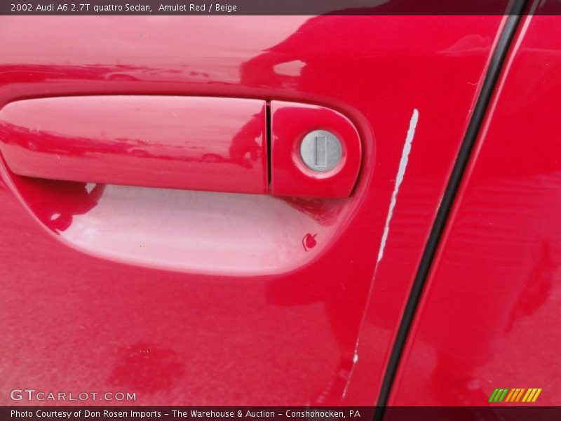 Amulet Red / Beige 2002 Audi A6 2.7T quattro Sedan