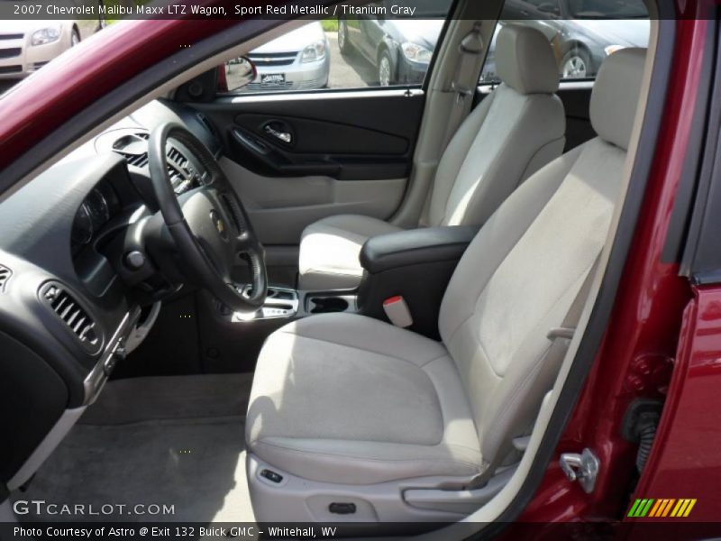 Sport Red Metallic / Titanium Gray 2007 Chevrolet Malibu Maxx LTZ Wagon