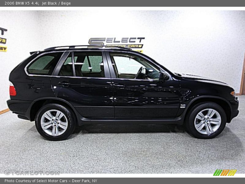 Jet Black / Beige 2006 BMW X5 4.4i