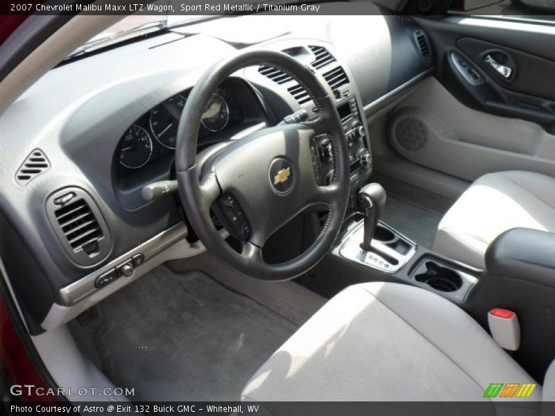 Titanium Gray Interior - 2007 Malibu Maxx LTZ Wagon 