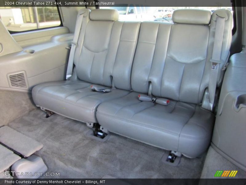 Summit White / Tan/Neutral 2004 Chevrolet Tahoe Z71 4x4