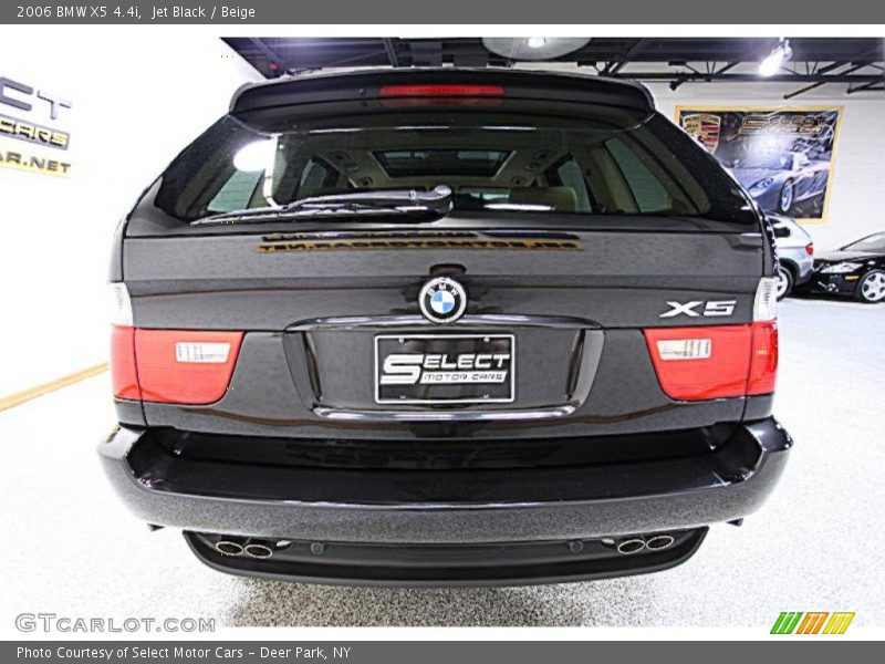 Jet Black / Beige 2006 BMW X5 4.4i