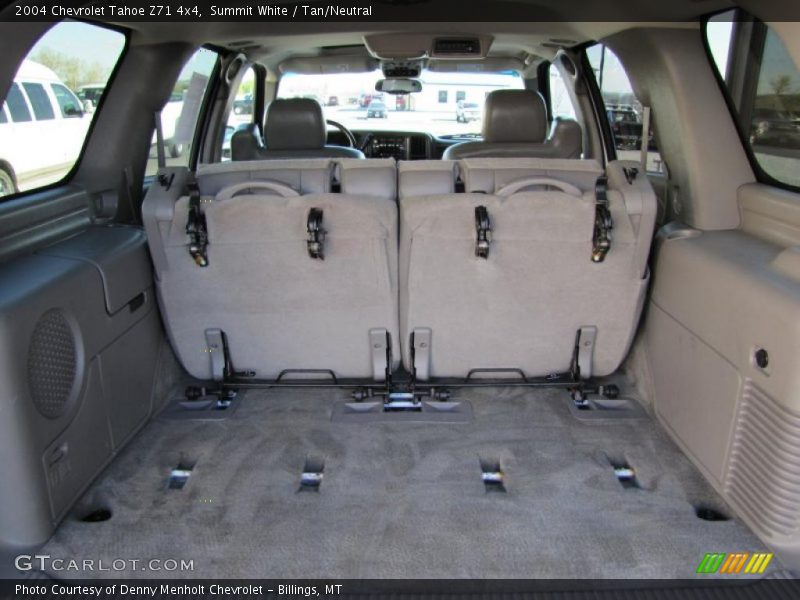 Summit White / Tan/Neutral 2004 Chevrolet Tahoe Z71 4x4