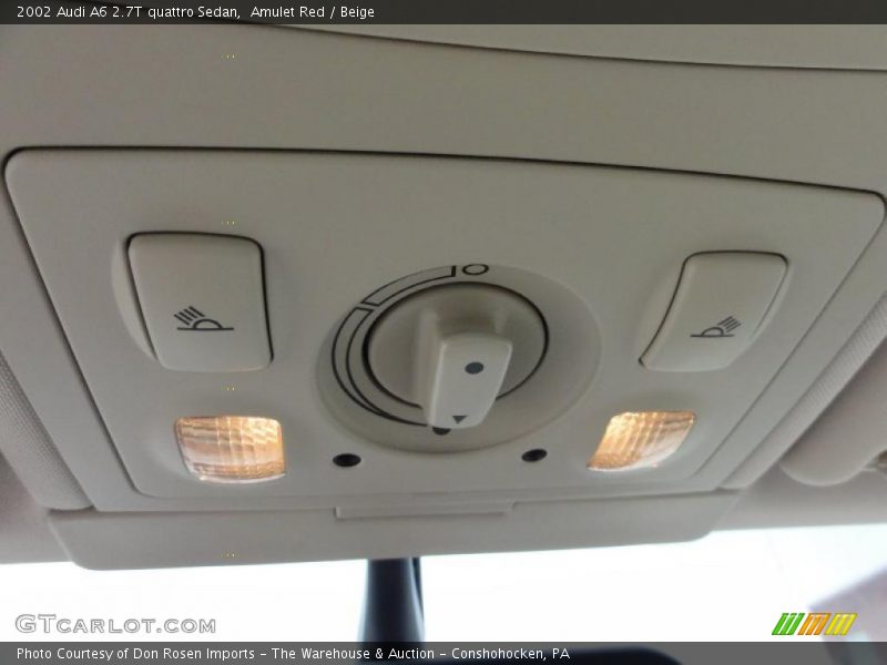Amulet Red / Beige 2002 Audi A6 2.7T quattro Sedan