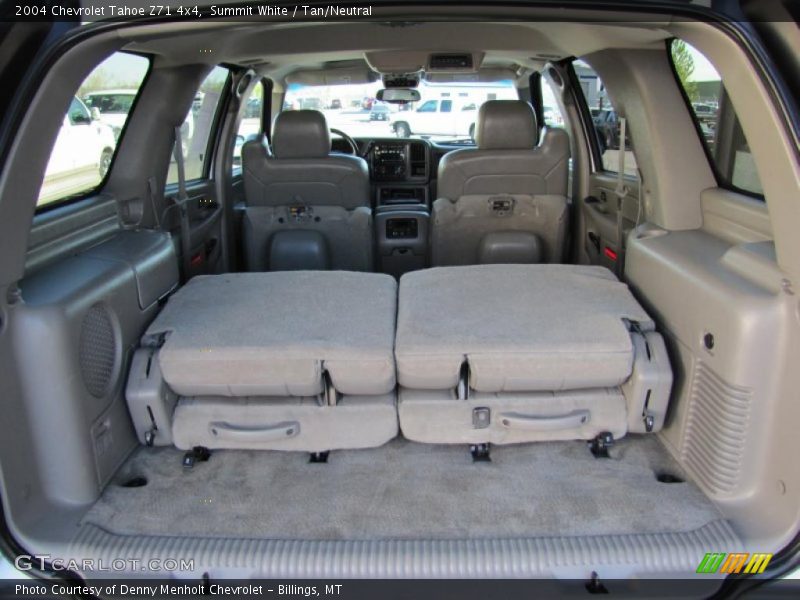 Summit White / Tan/Neutral 2004 Chevrolet Tahoe Z71 4x4