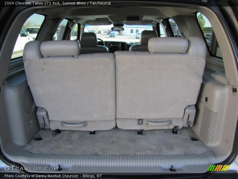 Summit White / Tan/Neutral 2004 Chevrolet Tahoe Z71 4x4