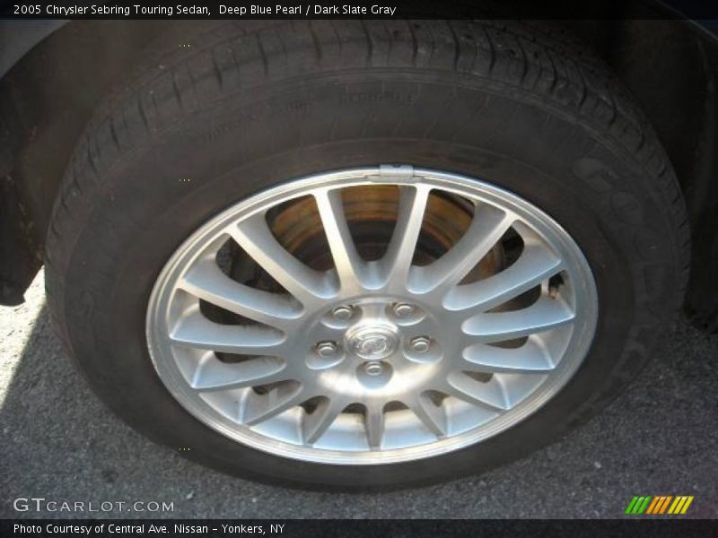 Deep Blue Pearl / Dark Slate Gray 2005 Chrysler Sebring Touring Sedan