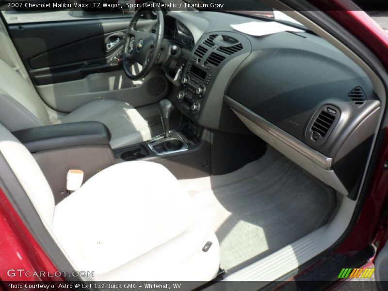 Sport Red Metallic / Titanium Gray 2007 Chevrolet Malibu Maxx LTZ Wagon