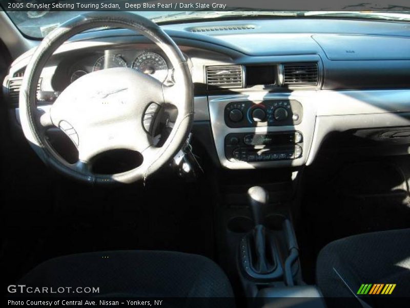 Deep Blue Pearl / Dark Slate Gray 2005 Chrysler Sebring Touring Sedan