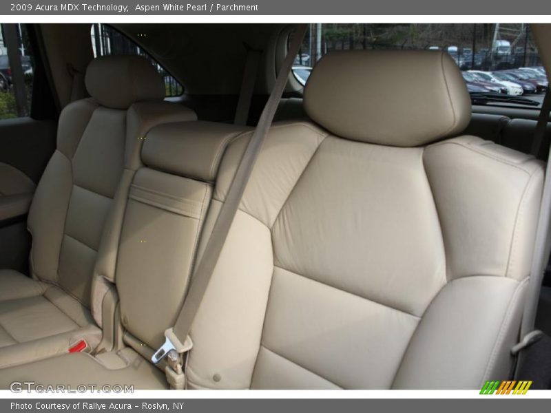 Aspen White Pearl / Parchment 2009 Acura MDX Technology