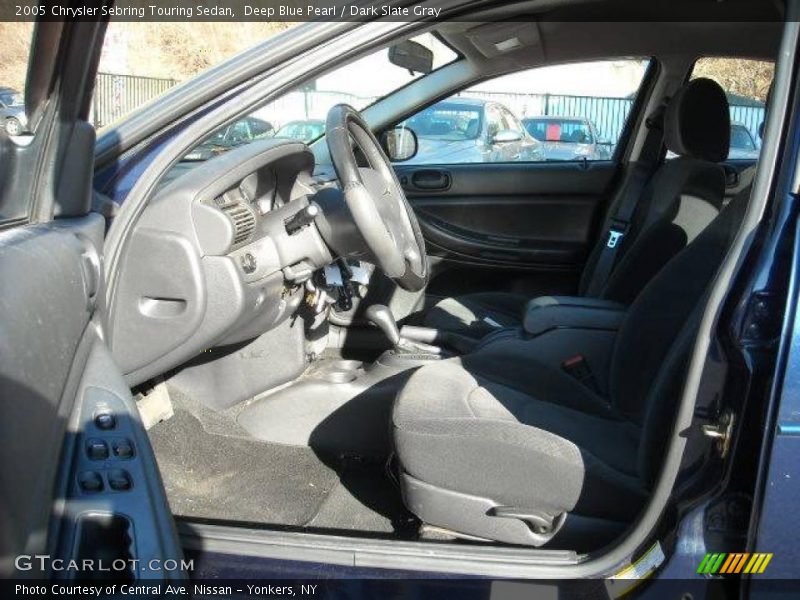Deep Blue Pearl / Dark Slate Gray 2005 Chrysler Sebring Touring Sedan