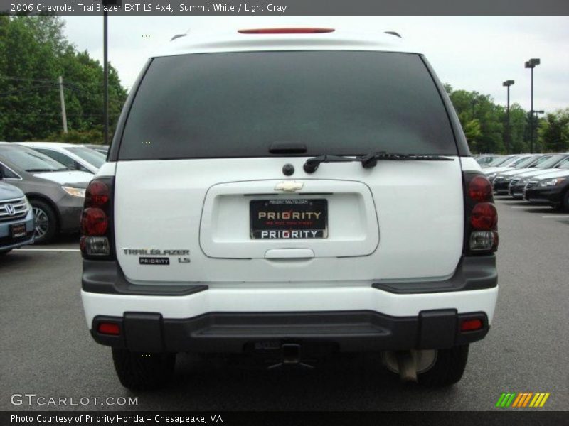 Summit White / Light Gray 2006 Chevrolet TrailBlazer EXT LS 4x4