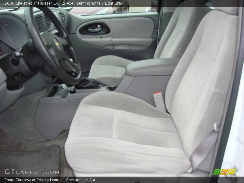 Summit White / Light Gray 2006 Chevrolet TrailBlazer EXT LS 4x4