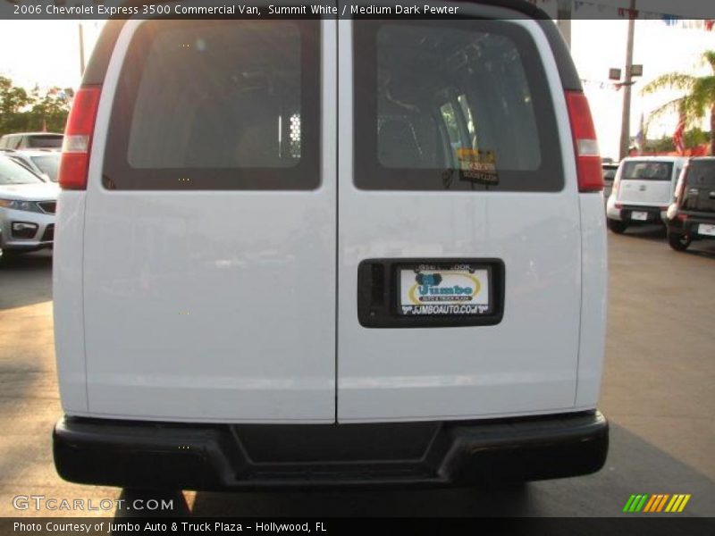Summit White / Medium Dark Pewter 2006 Chevrolet Express 3500 Commercial Van
