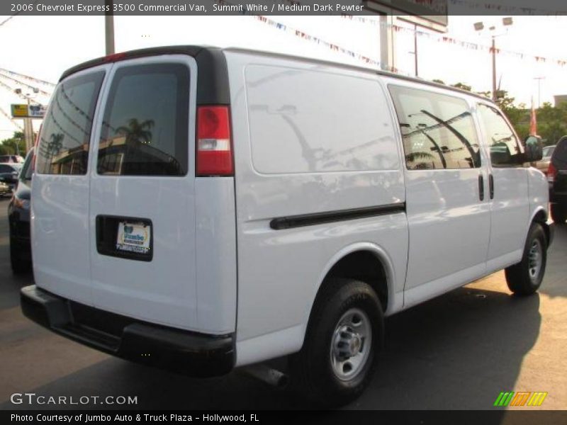 Summit White / Medium Dark Pewter 2006 Chevrolet Express 3500 Commercial Van