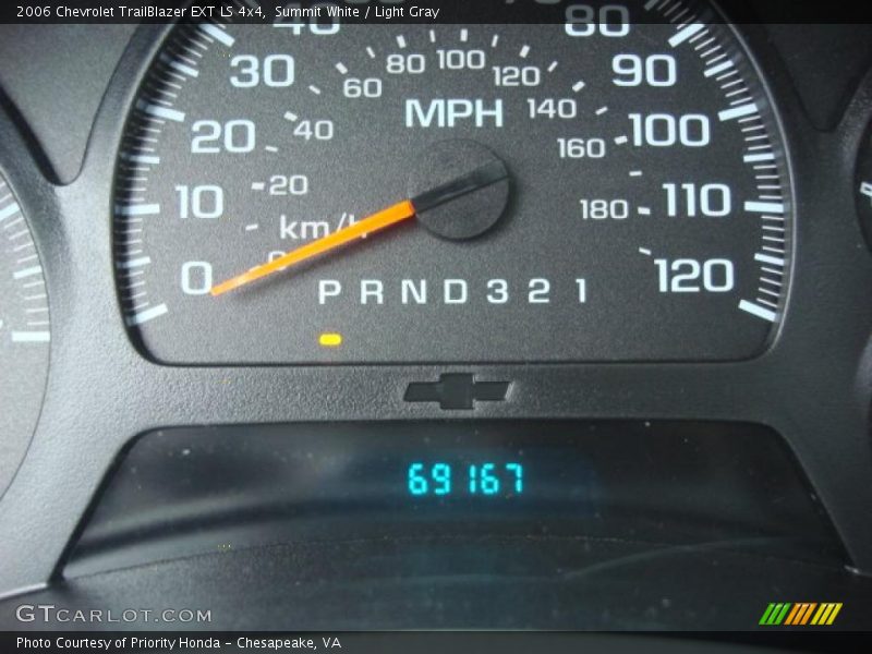 Summit White / Light Gray 2006 Chevrolet TrailBlazer EXT LS 4x4