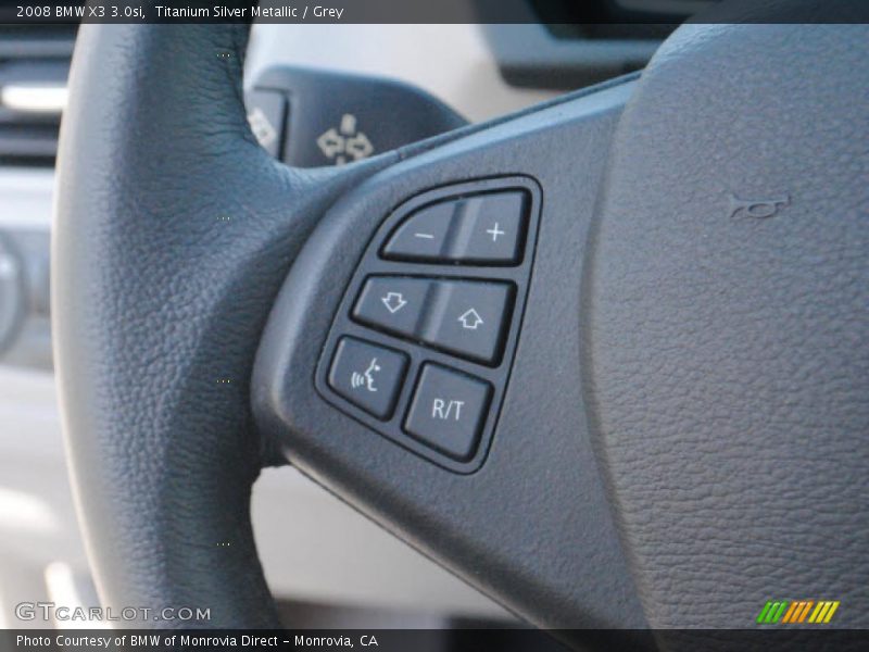 Titanium Silver Metallic / Grey 2008 BMW X3 3.0si