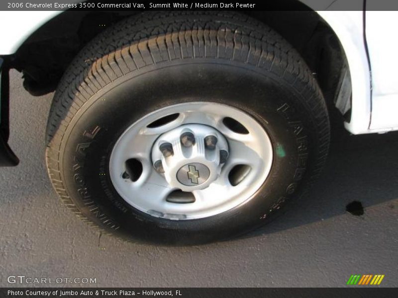 Summit White / Medium Dark Pewter 2006 Chevrolet Express 3500 Commercial Van