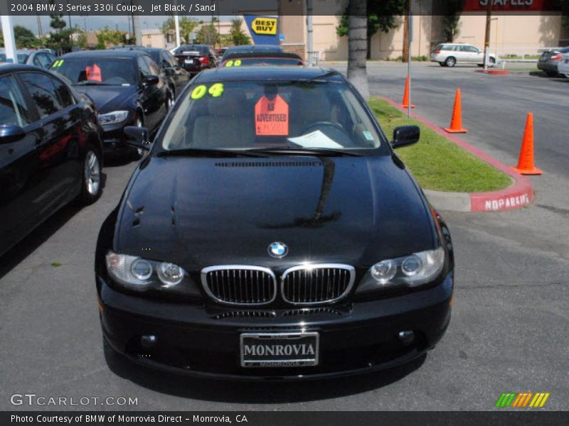 Jet Black / Sand 2004 BMW 3 Series 330i Coupe