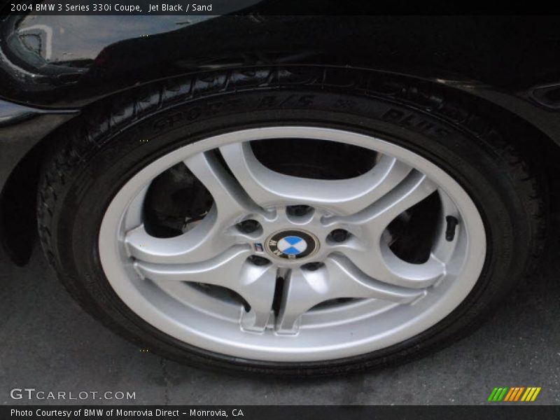 Jet Black / Sand 2004 BMW 3 Series 330i Coupe
