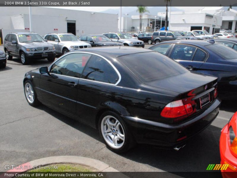 Jet Black / Sand 2004 BMW 3 Series 330i Coupe