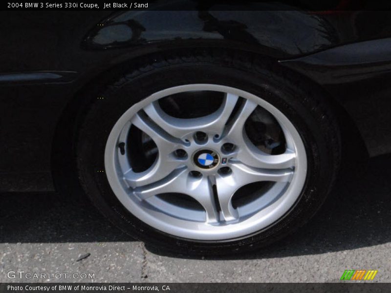 Jet Black / Sand 2004 BMW 3 Series 330i Coupe