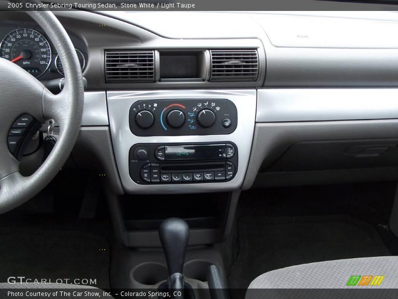 Stone White / Light Taupe 2005 Chrysler Sebring Touring Sedan