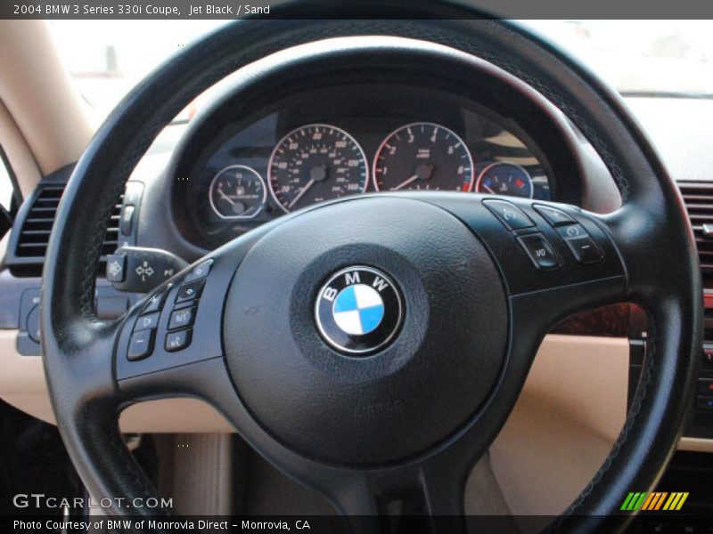 Jet Black / Sand 2004 BMW 3 Series 330i Coupe