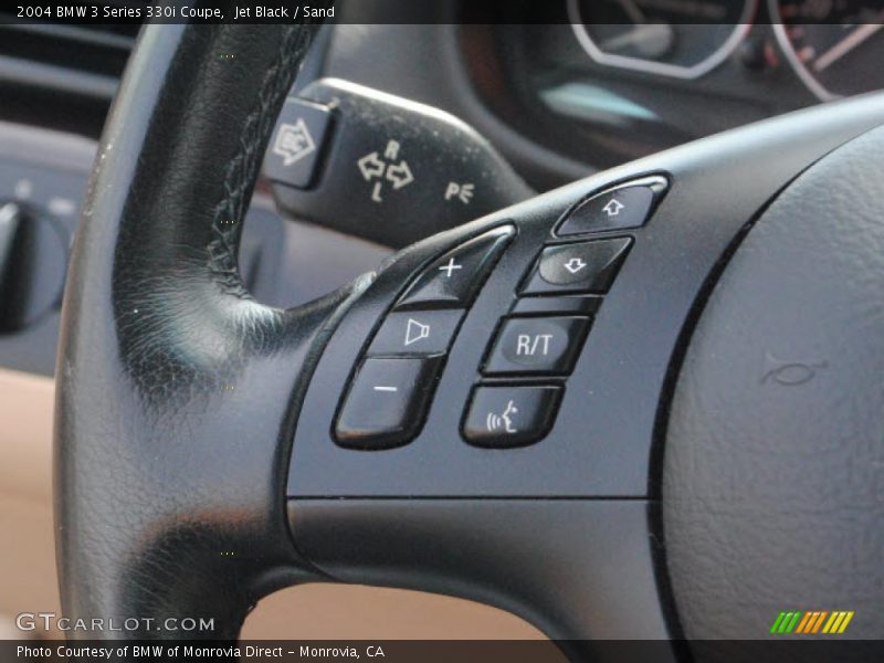 Jet Black / Sand 2004 BMW 3 Series 330i Coupe