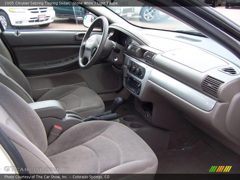 Stone White / Light Taupe 2005 Chrysler Sebring Touring Sedan