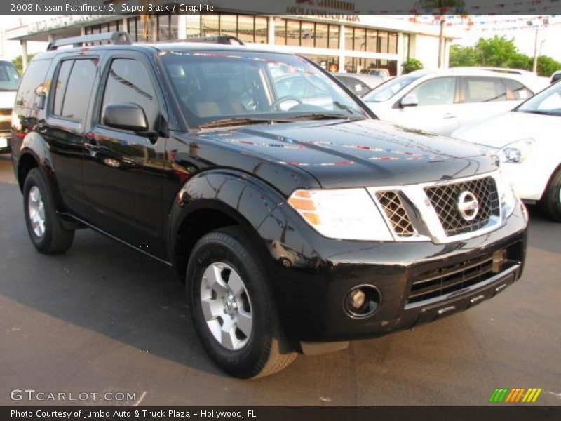 Super Black / Graphite 2008 Nissan Pathfinder S