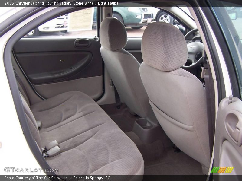 Stone White / Light Taupe 2005 Chrysler Sebring Touring Sedan