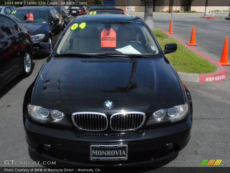 Jet Black / Sand 2004 BMW 3 Series 330i Coupe