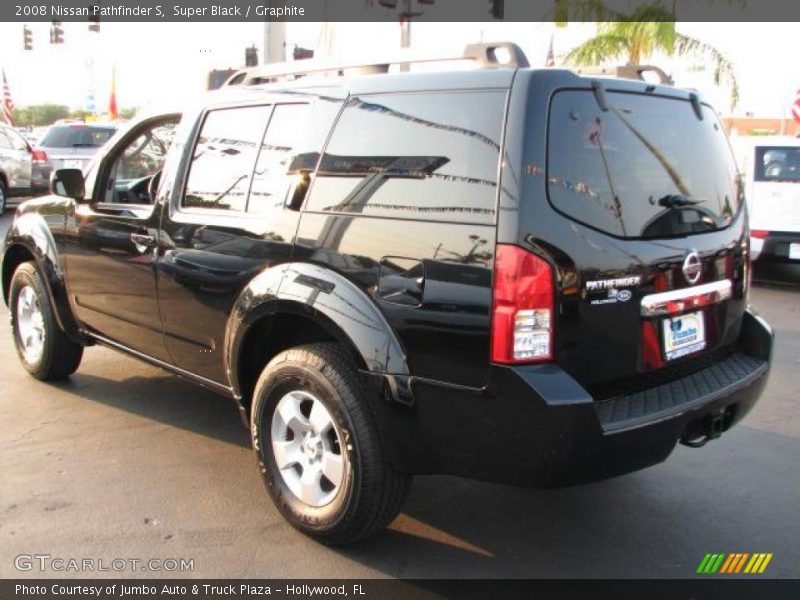 Super Black / Graphite 2008 Nissan Pathfinder S